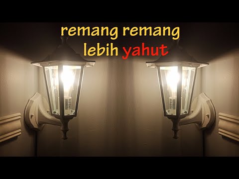 Lampu Hias Rak Dinding Dari Pipa PVC. 