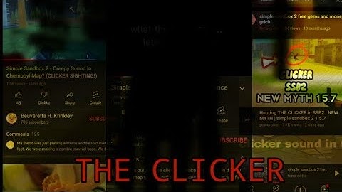 The END of The Clicker, A *FAKE* SSB2 Myth