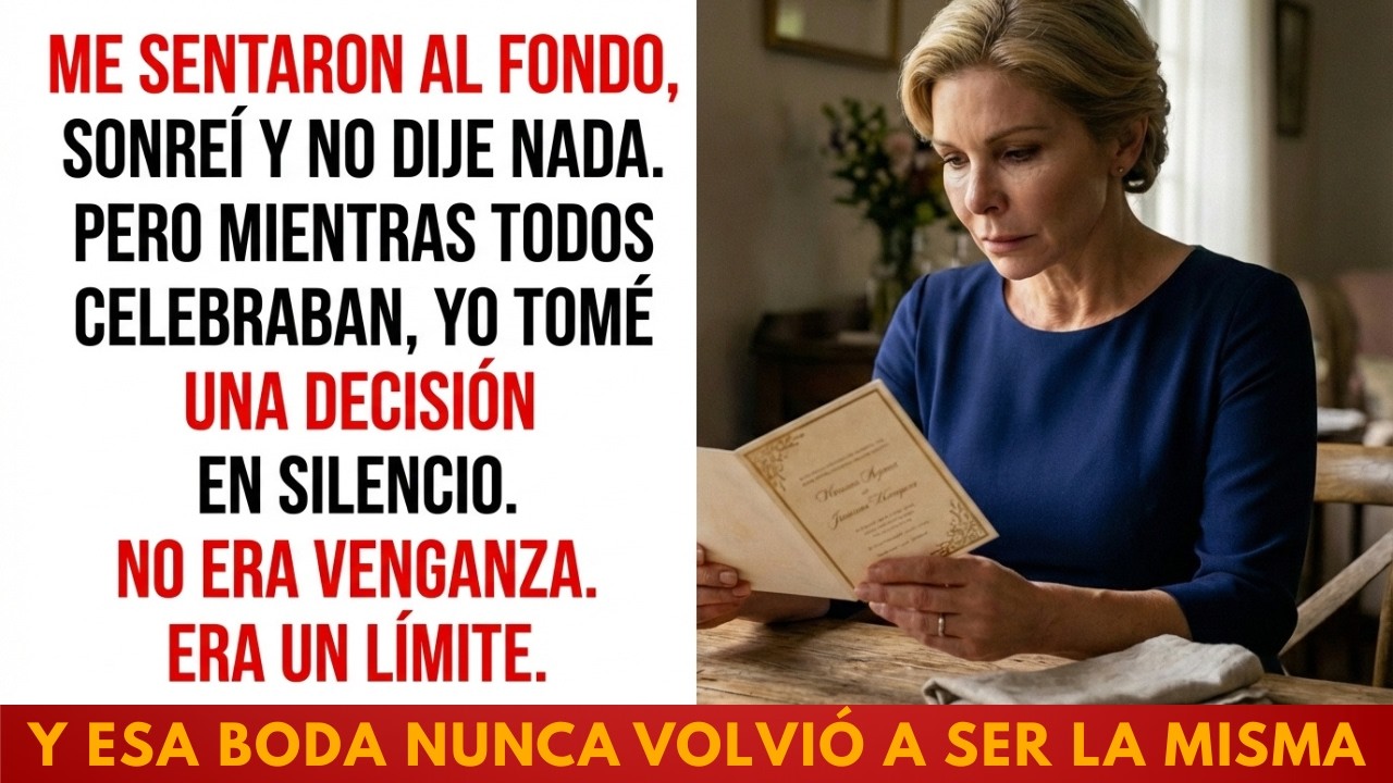 Mi hijo me pidió que me escondiera en su boda… y ese silencio lo cambió todo