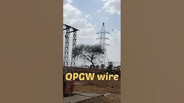 OPGW earth wire string work