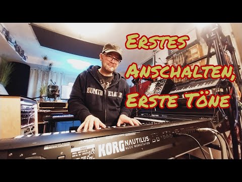 KORG Nautilus - Frisch aus dem Karton und erste Töne (no talking, pure sound)