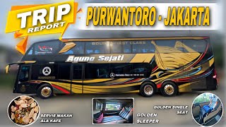PART 1‼️TRIP REPORT BUS AGUNG SEJATI DOUBLE DECKER 130 “NOAH”⁉️Purwantoro - Jakarta