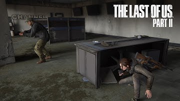 TV Station Encounter Stealth Kills Grounded (Channel 13) - The Last Of Us 2 (PS5)
