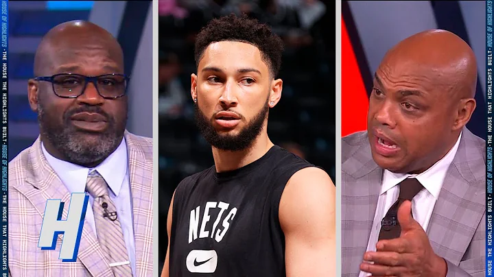 Shaq & Chuck Rips Ben Simmons on Being Out For Game 4 - Celtics vs Nets | 2022 NBA Playoffs