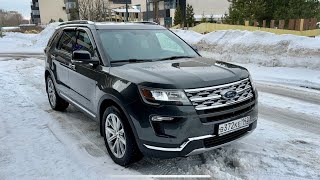 видео: Ford Explorer, 2018, 249л.с.,полный привод , пробег 64500 км, один хозяин, обзор картинка: Ford Explorer, 2018, 249л.с.,полный привод , пробег 64500 км, один хозяин, обзор