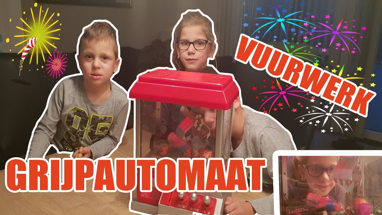 VUURWERK GRIJPAUTOMAAT!!! - KOETLIFE VLOG