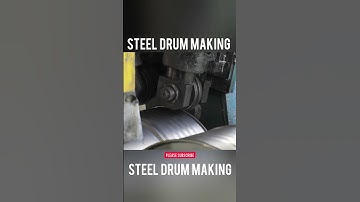 Mass Production Of Steel Drum