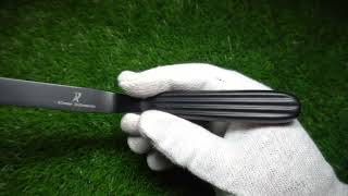 Master Cake Decoration With Matt Black Chef Palette Knife Offset Spatulas