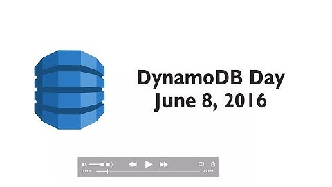 Amazon DynamoDB June 2016 Day at the SF Loft | Montage