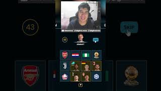 FUTBOL 11 BINGO DEMBELE ARSENAL #shorts #futbol #football #dembele #arsenal #ballondor #foryou #fyp