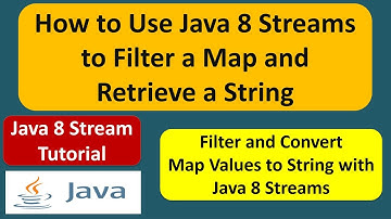 How to Use Java 8 Streams to Filter a Map and Retrieve a String? | Streams in Java 8