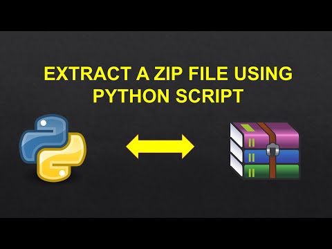 ვიდეო: როგორ ამოვიღო ZIP ფაილი Python-ში?