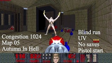 Congestion 1024 - Map 05: Autumn In Hell (Blind playthrough)