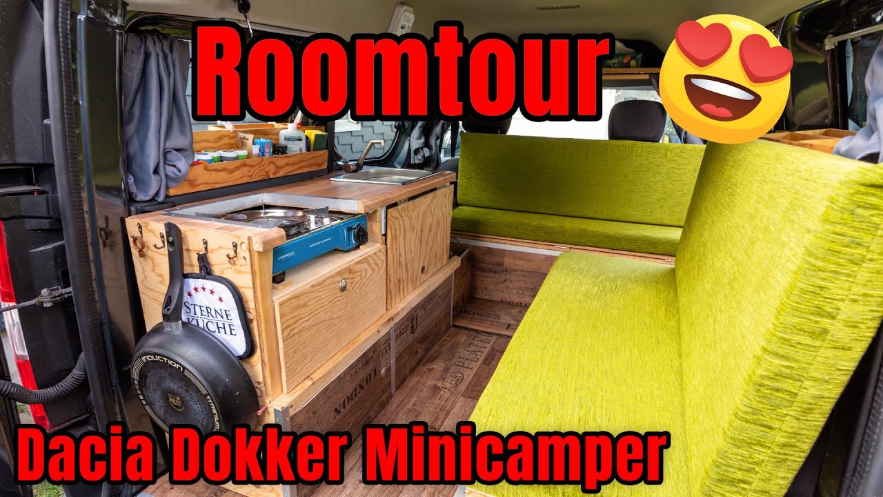 Dacia Dokker Minicamper - Roomtour Camper Ausbau 😍