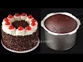 black forest cake in cooker/കുക്കറിൽ പെർഫെക്റ്റ് ബ്ലാക്ക്ഫോറസ്റ് കേക്ക്/ black forest without oven