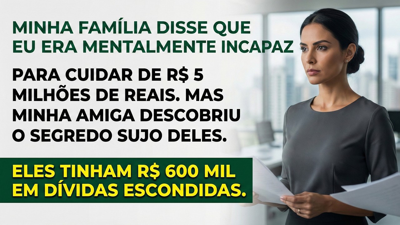 Minha Família Tinha R$ 600 Mil Em Dívidas E Tentou Me Roubar Para Pagar!