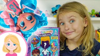 Распаковка игрушки - Куклы сюрприз Хэрдороблс - Маленькая Вера - Hairdorables hairDUDEables