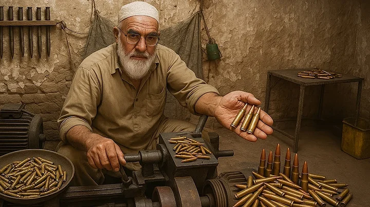 Process of Making High-Power Bullets By Old Man | How Ammo Are Made | Inside Mass Production Factory