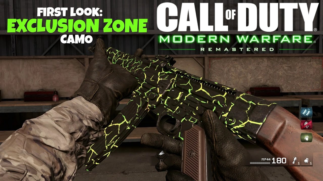 Exclusion Zone Camo First Look (CoD:MWR)