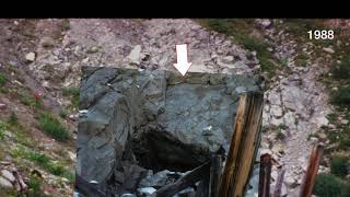 The Changing Face of the East Portal of Alpine Tunnel