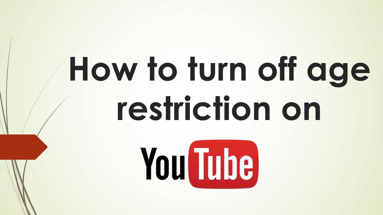 turn off age restriction safari