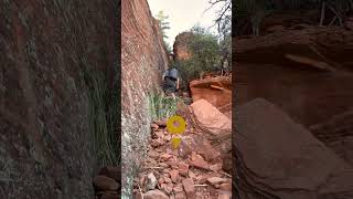 Exploring the 3 Ancient Wall Art Sites in Sedona Arizona #ancientart #shorts
