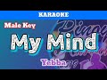 My Mind by Yebba (Karaoke : Male Key)