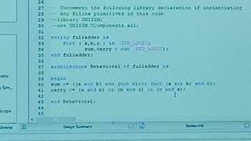 VHDL coding for Full adder | ADE vtu lab program | 18CSL37 | bhavacharanam