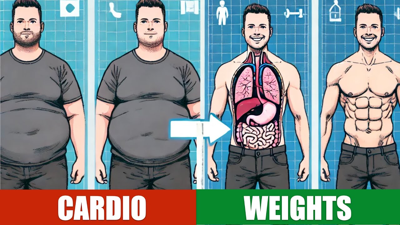Cardio vs Weight Lifting (Best Way To Burn Fat)