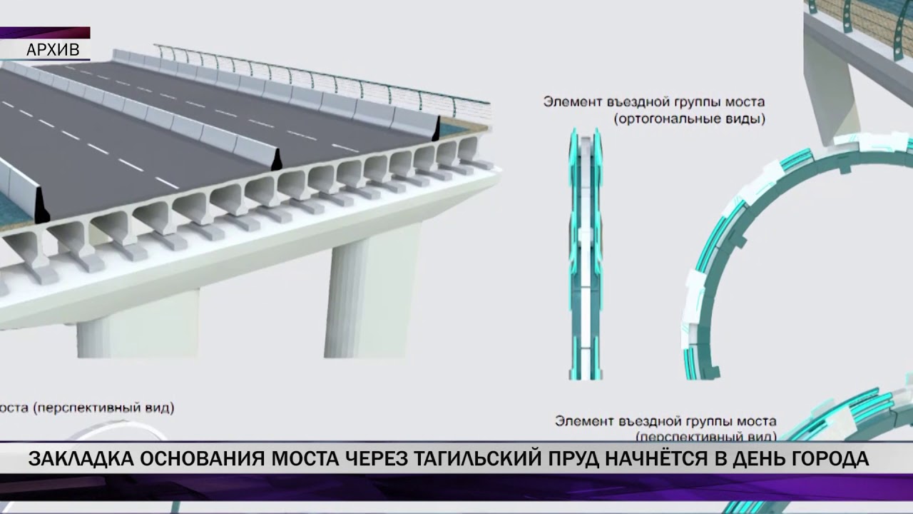 Новый мост в нижнем тагиле через пруд на карте