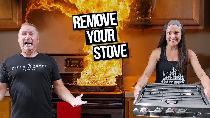 RV Stove Top Removal - Replace Your Broken Glass Without Damaging