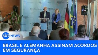 Video brasil-e-alemanha-assinam-acordo-para-combater-o-crime-organizado-sbt-newsna-tv-27-02-24