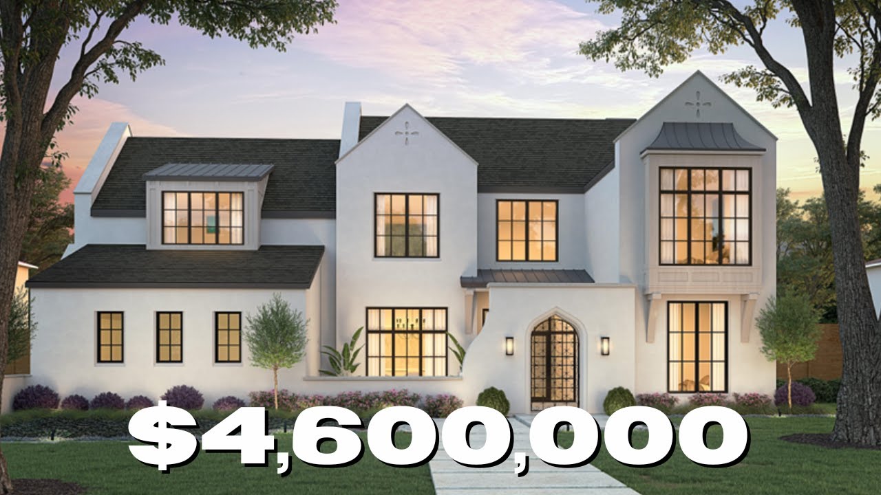 TOUR A $4.6M TRANSITIONAL HOME | Texas Real Estate | Dallas Realtor | PRESTON HOLLOW