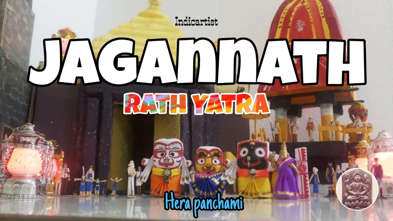 Jagannath Rath Yatra 2021 #HeraPanchami #LORDJAGANNATH BACK TO HOME #indicartist