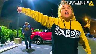Woman & Cop Argue Over Hacked Snapchat