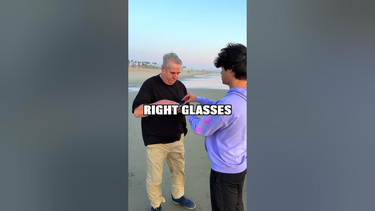 Color Blind Dad Sees Color For The First Time!