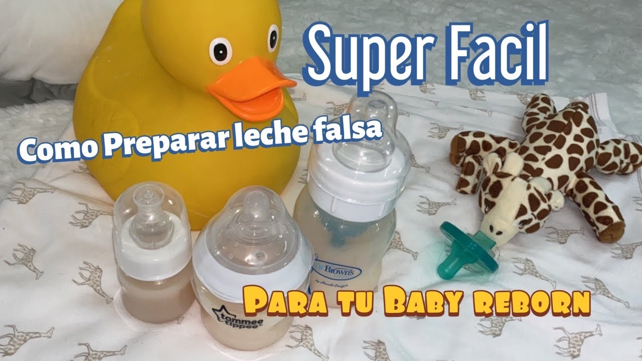 Como Hacer leche Falsa / Para tu Reborn baby / Fake Milk for Reborn