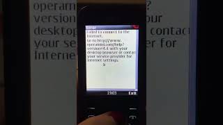 Nokia 215 - Opera Mini Error/mobile data is off #shorts 🖤 screenshot 5