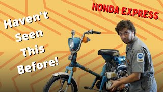 This moped has a feature I've never seen before! 1980 Honda Express NC50: Review and Road-Test