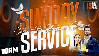 Sunday Second Service Live || 13th Nov 2022 || Raj Prakash Paul || Jessy Paul