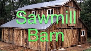 I built this barn in 2005. That was the same year youtube was created actually. Didn