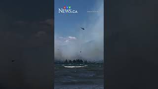 Hundreds evacuated due to West Kelowna wildfire