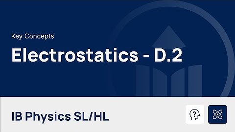 Electrostatics [IB Physics SL/HL]