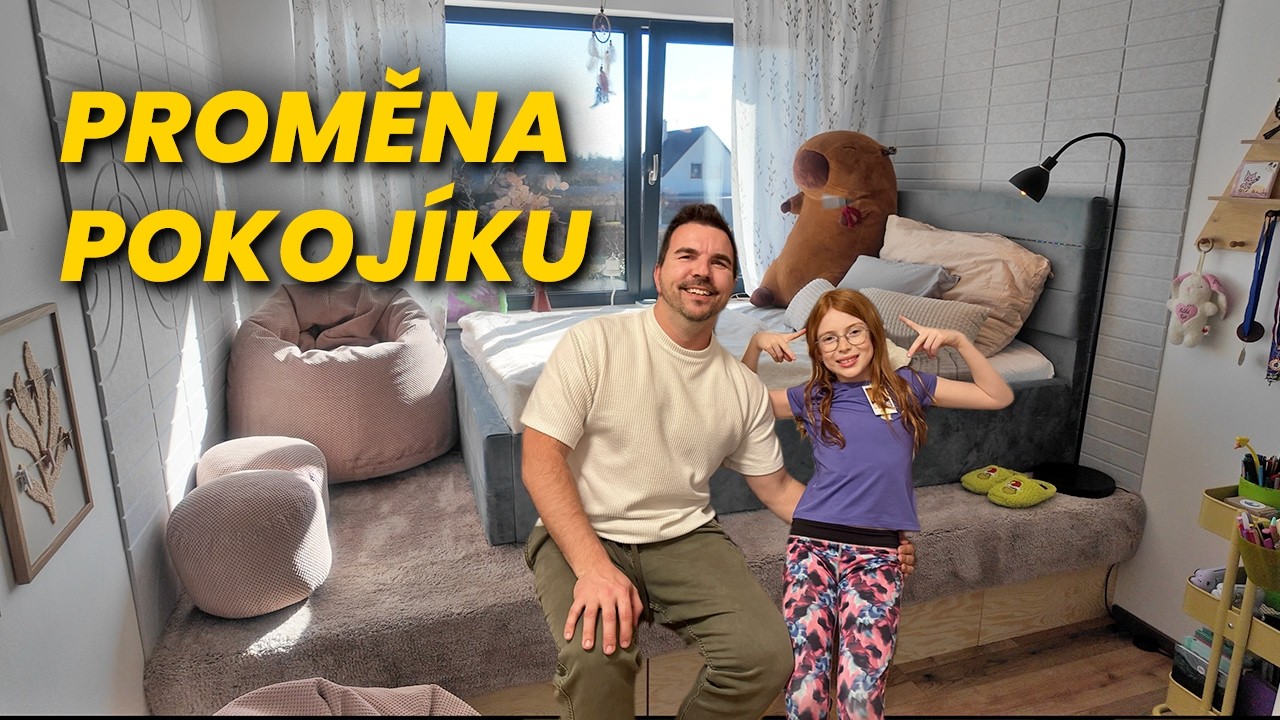 Proměna Adélčina pokojíčku: Konec růžových barev a nové pódium!