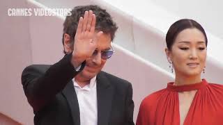 Gong Li With Jean Michel Jarre On The Red Carpet Cannes Film Festival 18 May 2023