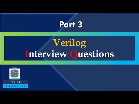 verilog interview questions part-3 | veriog tutorial MCQ 3 - YouTube