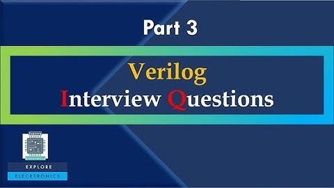verilog interview questions part-3 | veriog tutorial MCQ 3