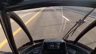 Arcimoto FUV freeway driving (failed camera test)