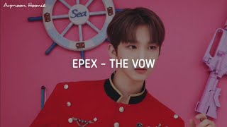 EPEX (아펙스) - The Vow (작은 언약식) 'Easy Lyrics' Resimi