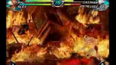 Tatsunoko vs Capcom: Ultimate All-Stars Arcade Mode As Ryu/Alex Part 1/3